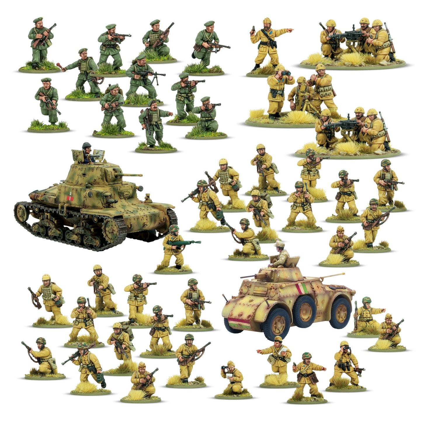 Bolt Action: Italian - Lions of the Folgore - Italian Paracadutisti starter army