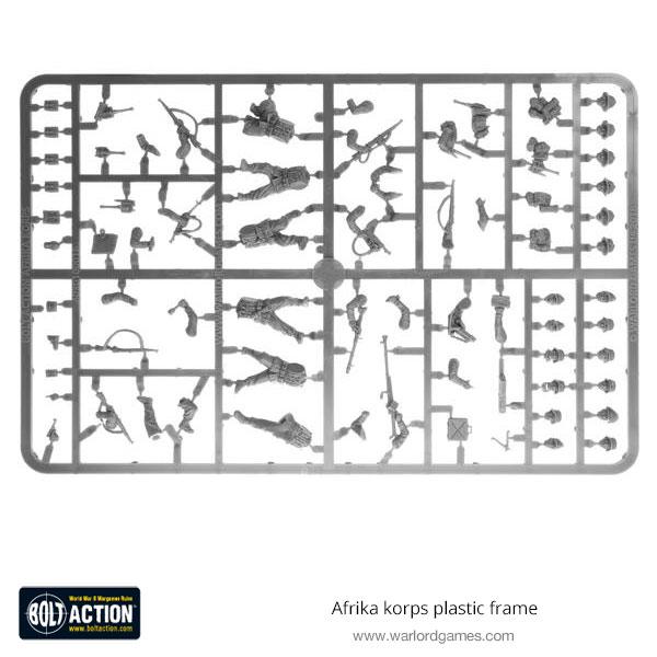 Bolt Action: German - Afrika Korps Sprue