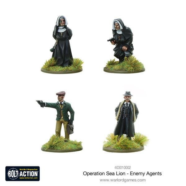Bolt Action: German - Operation Sea Lion - Enemy Agents