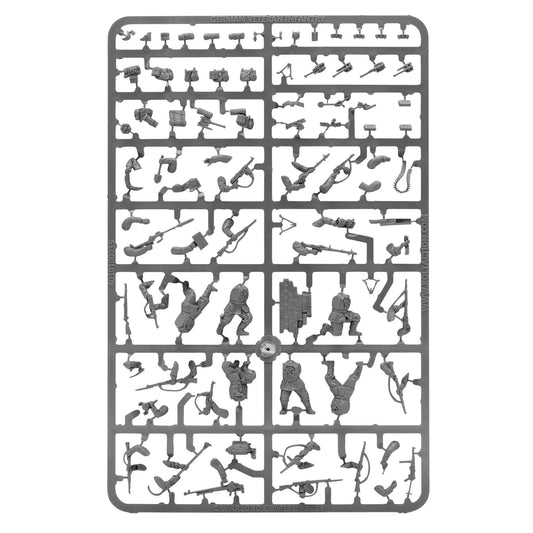 Bolt Action: German - German Veteran Infantry Sprue