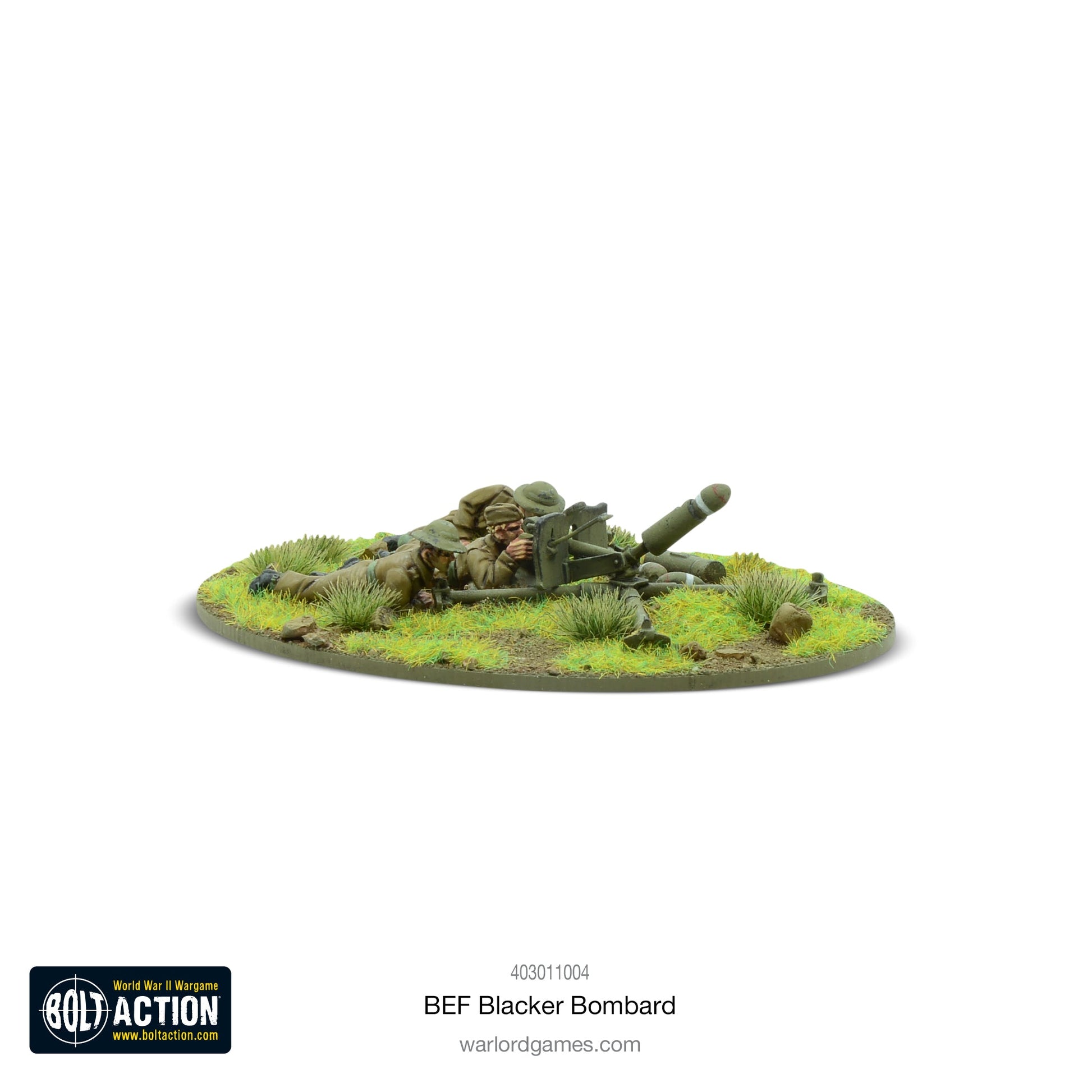 Bolt Action: British blacker bombard (spigot mortar)