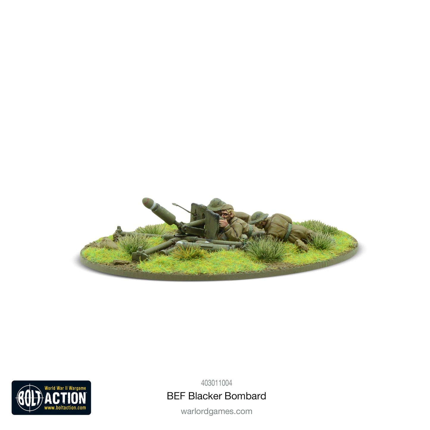 Bolt Action: British blacker bombard (spigot mortar)