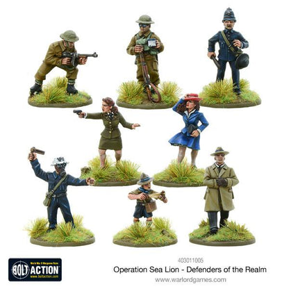 Bolt Action: Operation Sea Lion - Defenders of the Realm