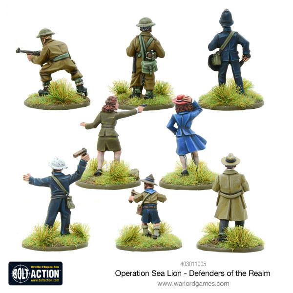 Bolt Action: Operation Sea Lion - Defenders of the Realm