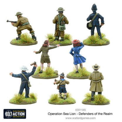 Bolt Action: Operation Sea Lion - Defenders of the Realm