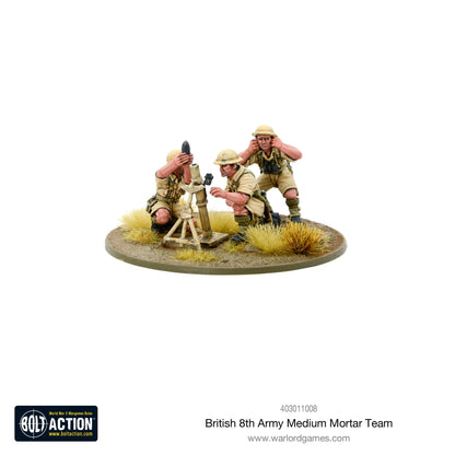 Bolt Action: 8th Army Medium Mortar Team