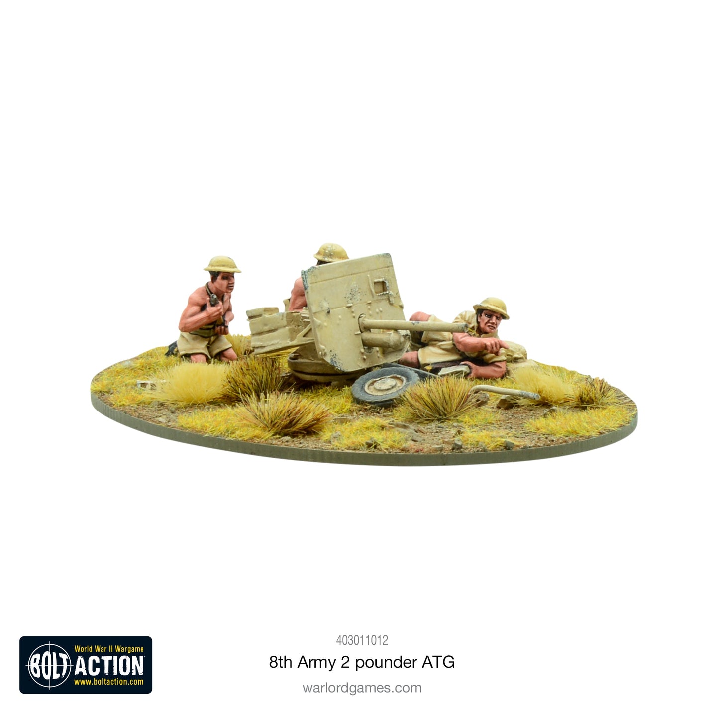 Bolt Action: 8th Army 2 pounder ATG