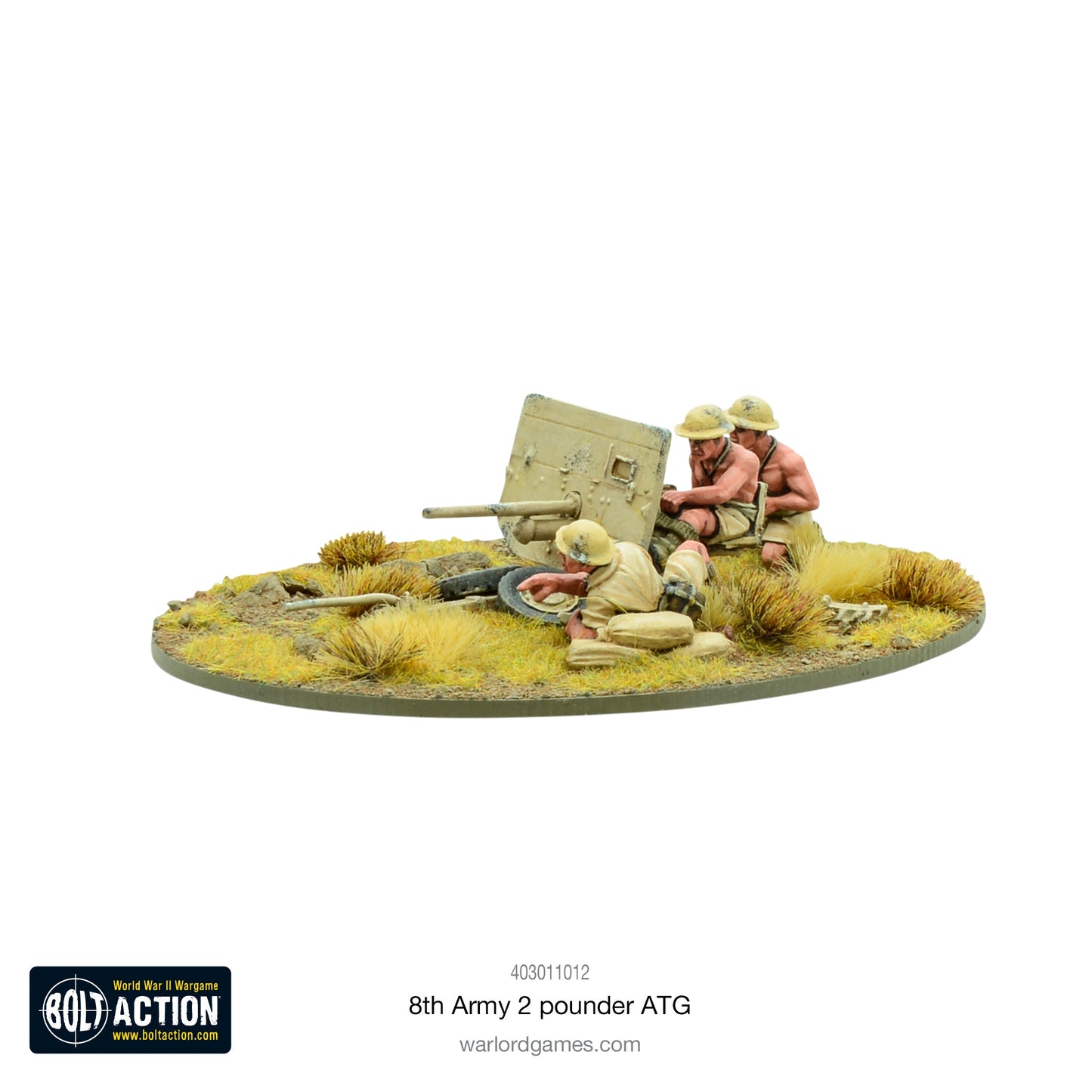 Bolt Action: 8th Army 2 pounder ATG