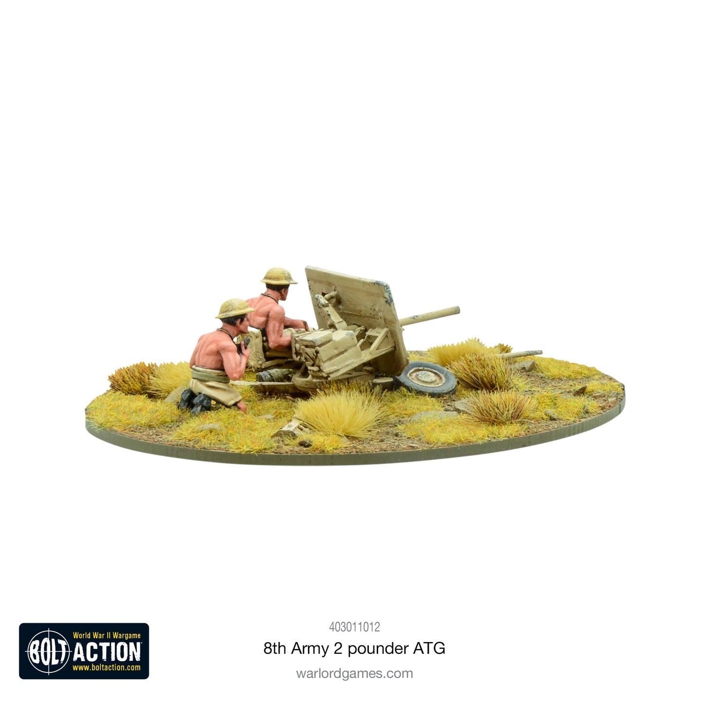 Bolt Action: 8th Army 2 pounder ATG