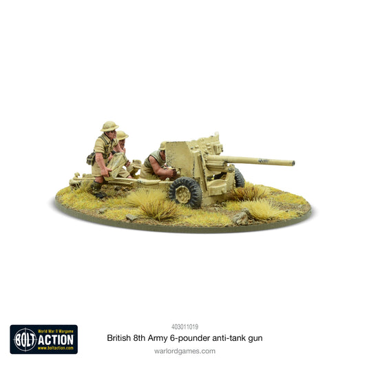 Bolt Action: 8th Army 6 pounder ATG