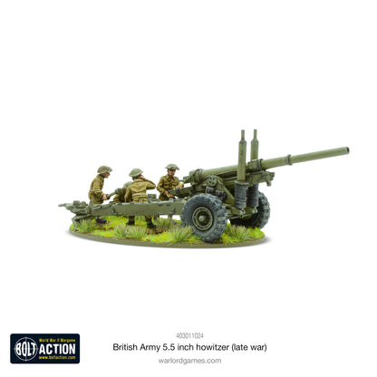 Bolt Action: British Army 5.5 inch Howitzer (Late War)