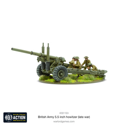 Bolt Action: British Army 5.5 inch Howitzer (Late War)