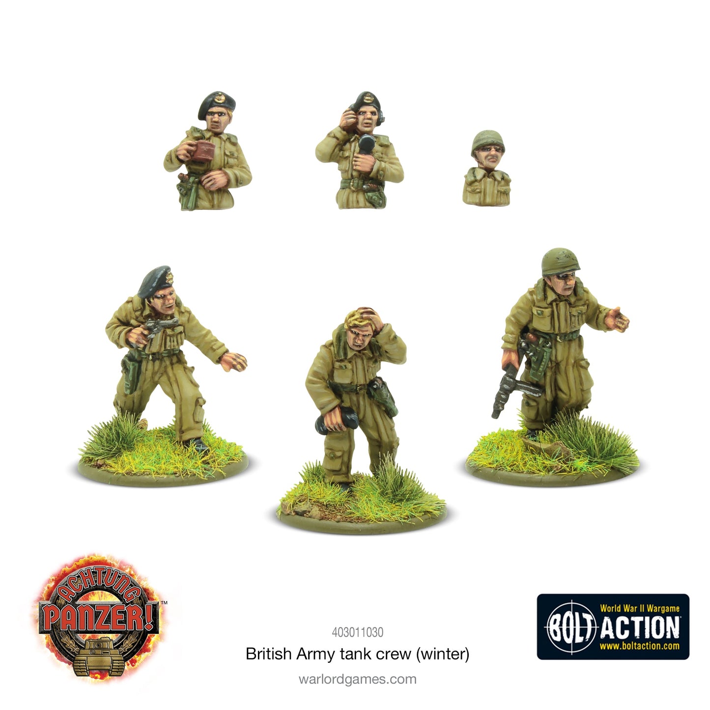 Achtung Panzer!: British Tanks - British Tank Crew (Winter)