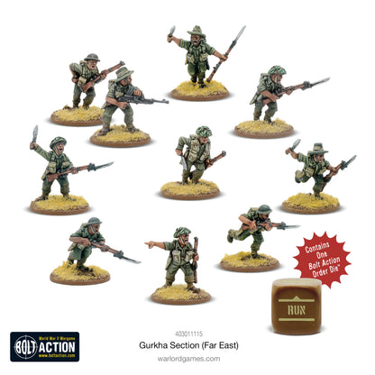 Bolt Action: Gurkha Section (Far East)