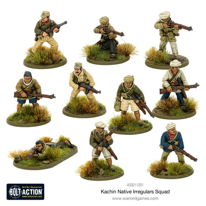 Bolt Action: Kachin Native Irregular Squad