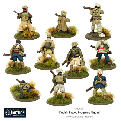 Bolt Action: Kachin Native Irregular Squad