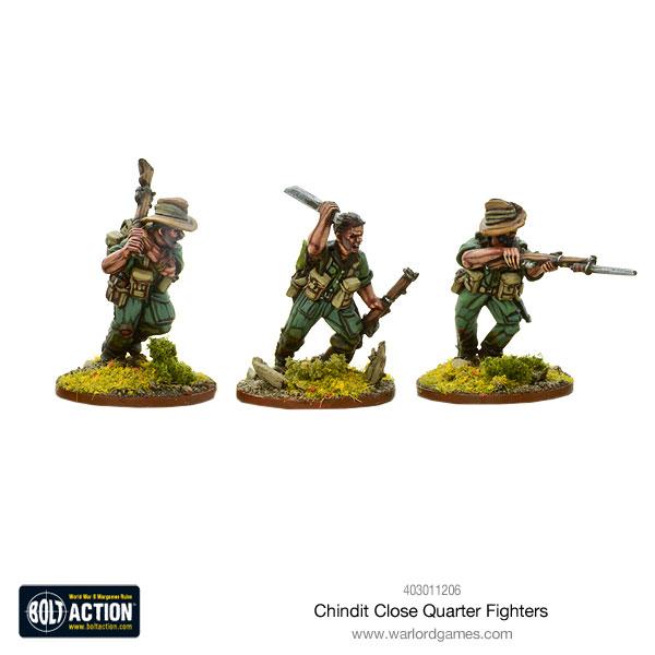 Bolt Action: Chindit close quarter fighters