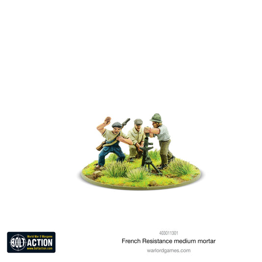 Bolt Action: French Resistance Medium Mortar team