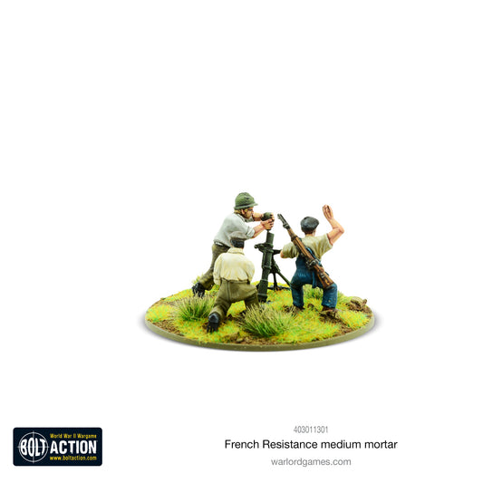 Bolt Action: French Resistance Medium Mortar team