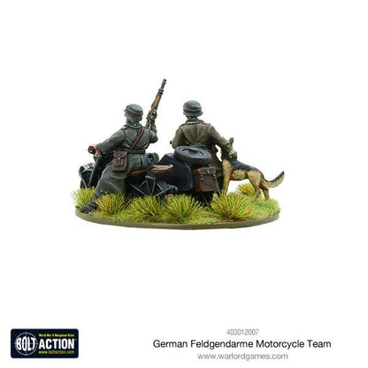 Bolt Action: German - German Feldgendarme motorcycle team