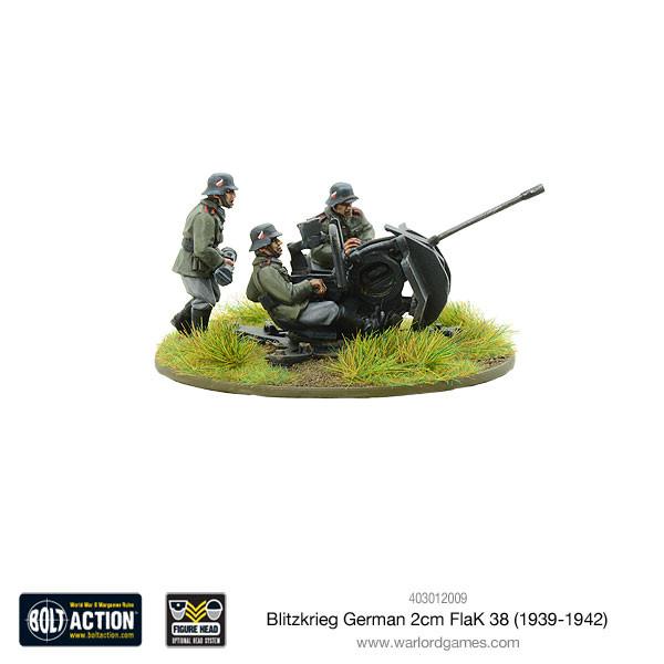 Bolt Action: German - Blitzkrieg German 2cm Flak 38