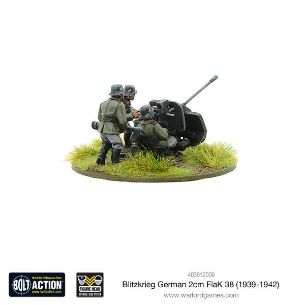 Bolt Action: German - Blitzkrieg German 2cm Flak 38