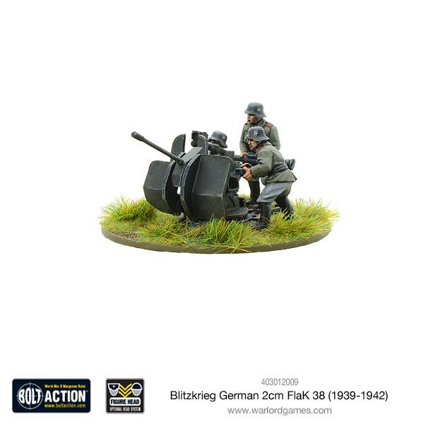 Bolt Action: German - Blitzkrieg German 2cm Flak 38
