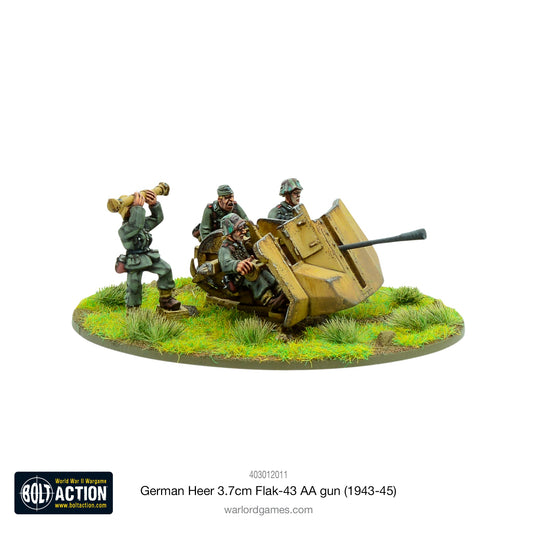 Bolt Action: German - German Heer 3.7cm Flak-43 AA gun (1943-45)