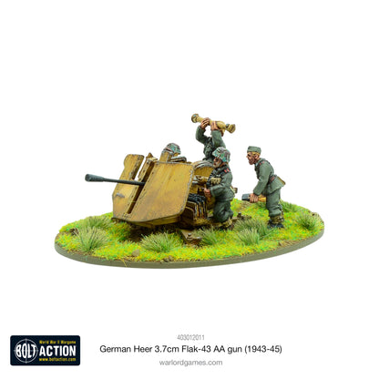 Bolt Action: German - German Heer 3.7cm Flak-43 AA gun (1943-45)