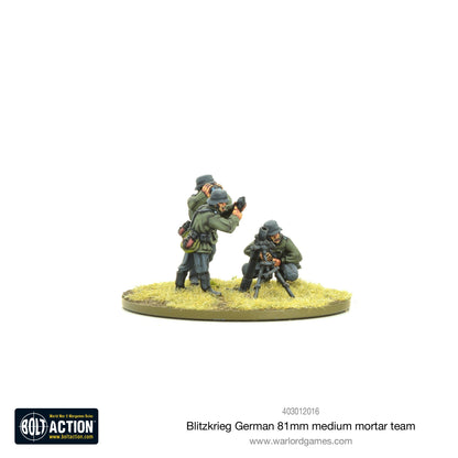 Bolt Action: German - Blitzkrieg German medium mortar team (1939-42)