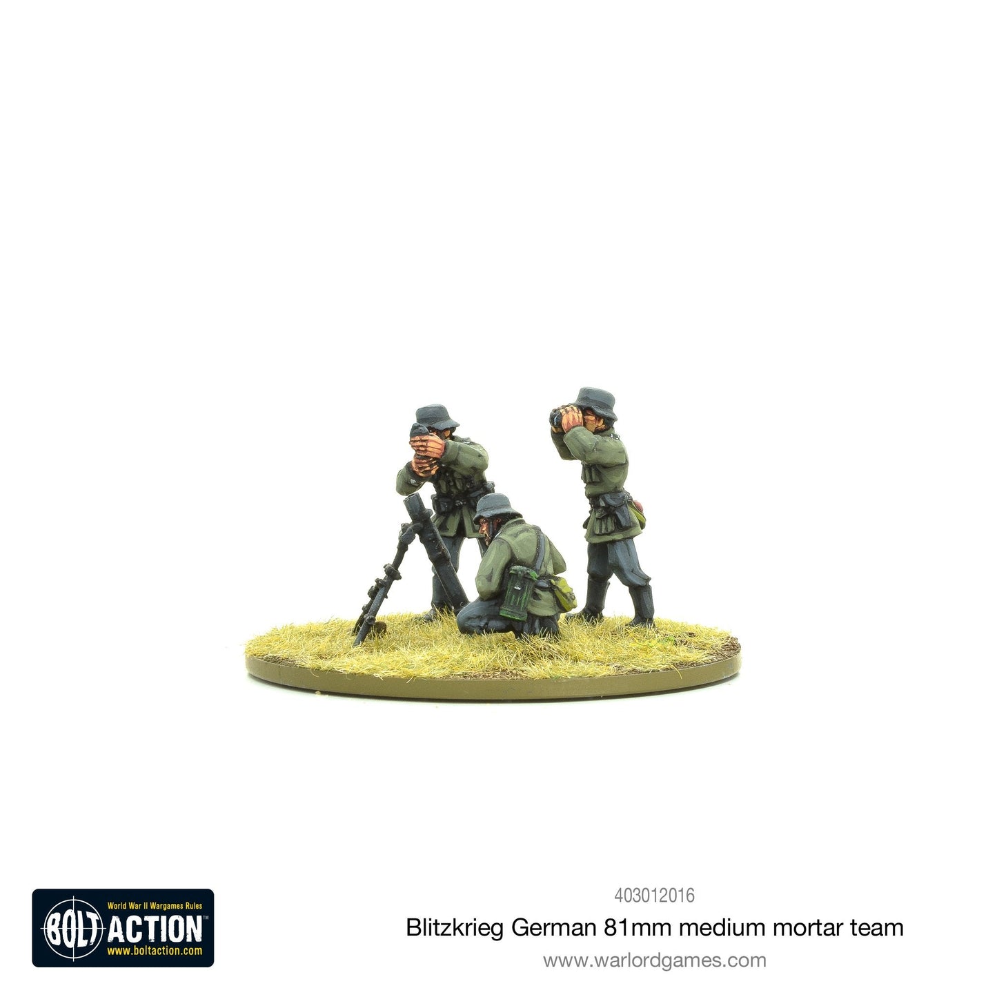 Bolt Action: German - Blitzkrieg German medium mortar team (1939-42)