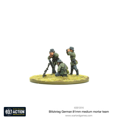 Bolt Action: German - Blitzkrieg German medium mortar team (1939-42)