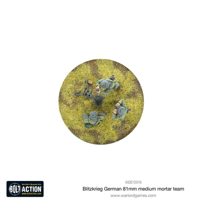 Bolt Action: German - Blitzkrieg German medium mortar team (1939-42)