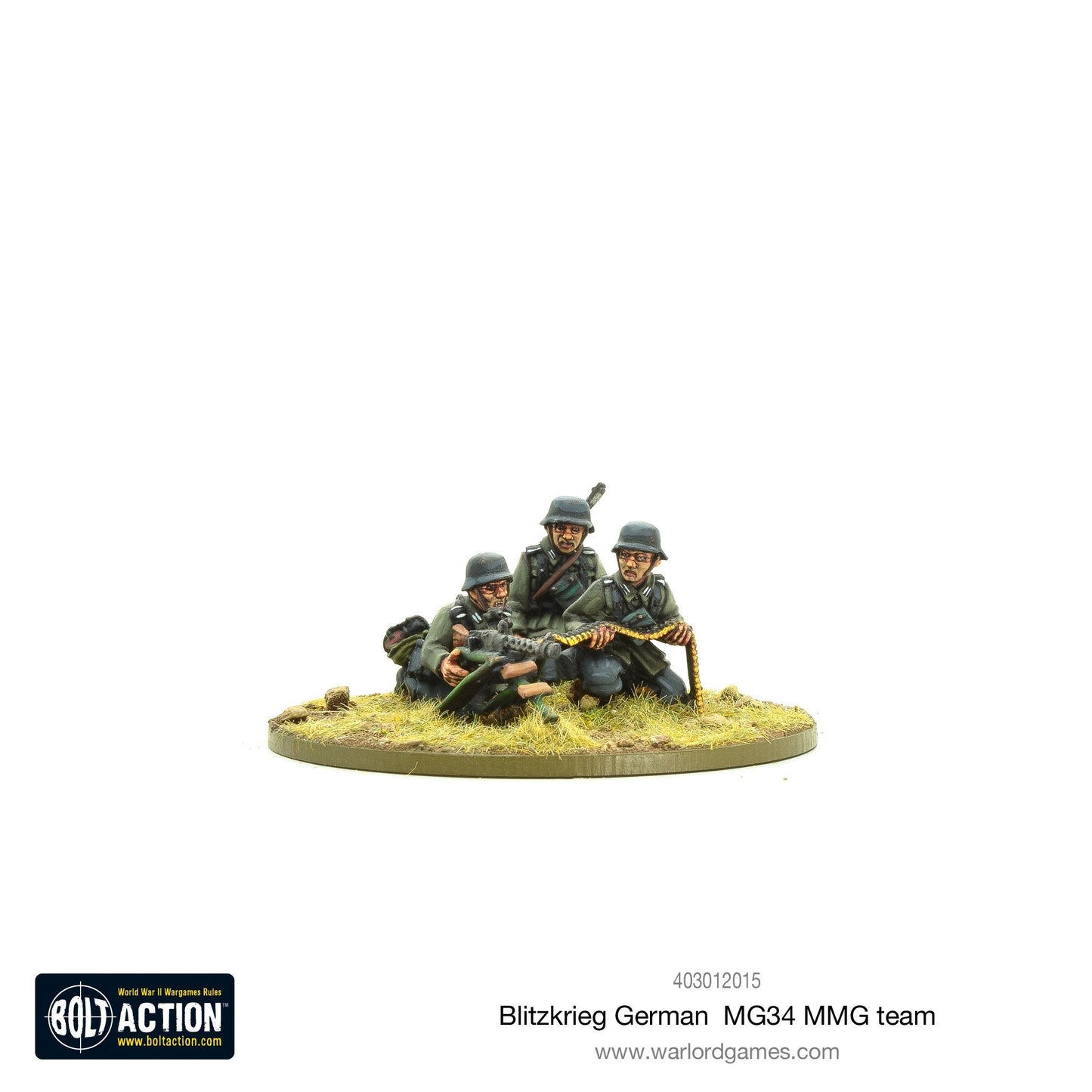 Bolt Action: German - Blitzkrieg German MG34 MMG team (1939-42)