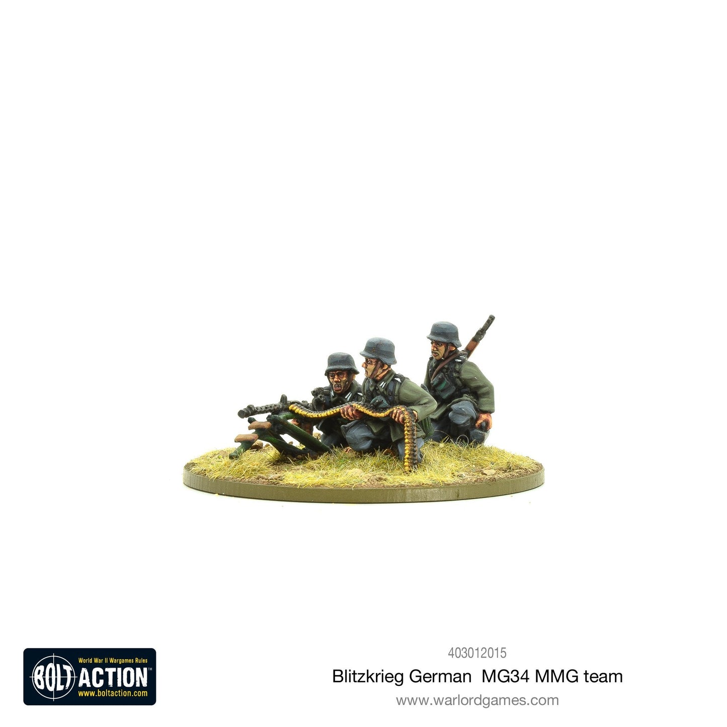 Bolt Action: German - Blitzkrieg German MG34 MMG team (1939-42)