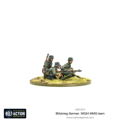 Bolt Action: German - Blitzkrieg German MG34 MMG team (1939-42)