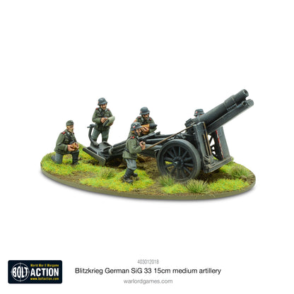 Bolt Action: German - Blitzkrieg German sIG33 15cm howitzer (1939-42)