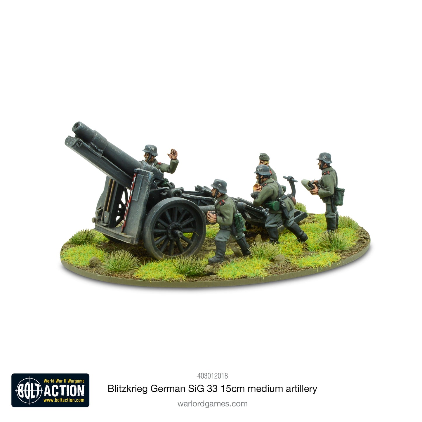 Bolt Action: German - Blitzkrieg German sIG33 15cm howitzer (1939-42)