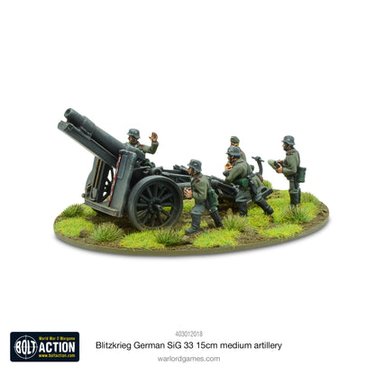 Bolt Action: German - Blitzkrieg German sIG33 15cm howitzer (1939-42)
