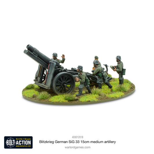 Bolt Action: German - Blitzkrieg German sIG33 15cm howitzer (1939-42)
