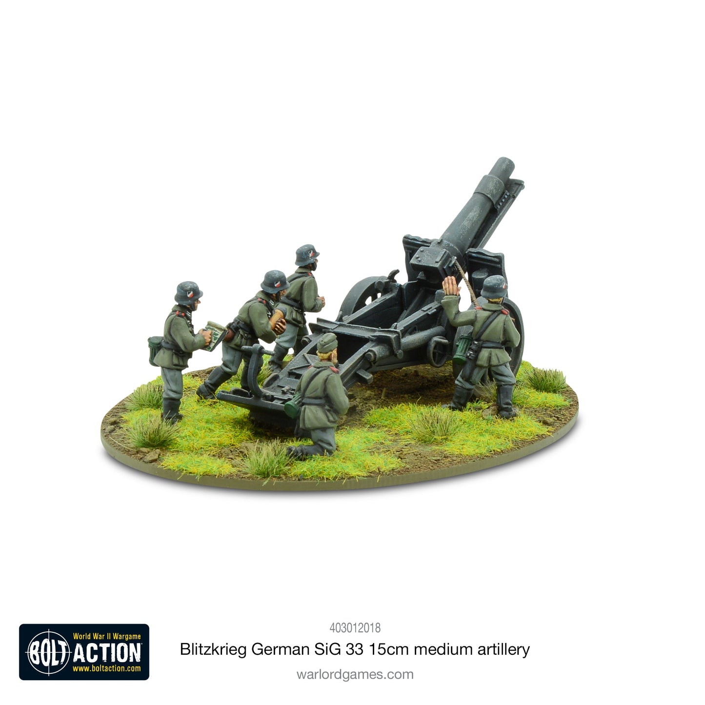 Bolt Action: German - Blitzkrieg German sIG33 15cm howitzer (1939-42)