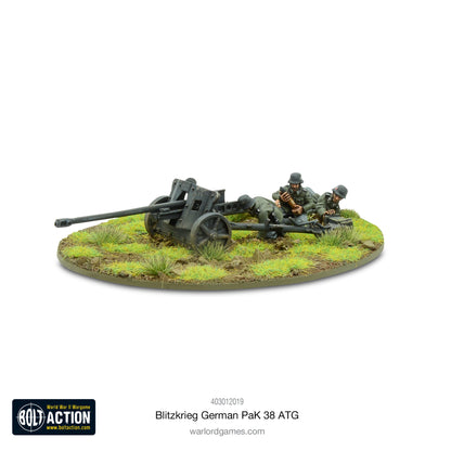 Bolt Action: German - Blitzkrieg German Pak 38 5cm anti-tank gun (1941-42)