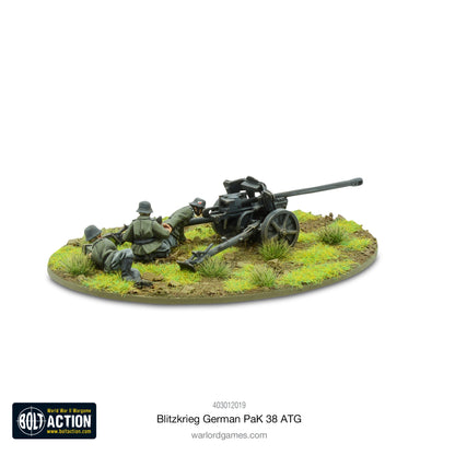 Bolt Action: German - Blitzkrieg German Pak 38 5cm anti-tank gun (1941-42)