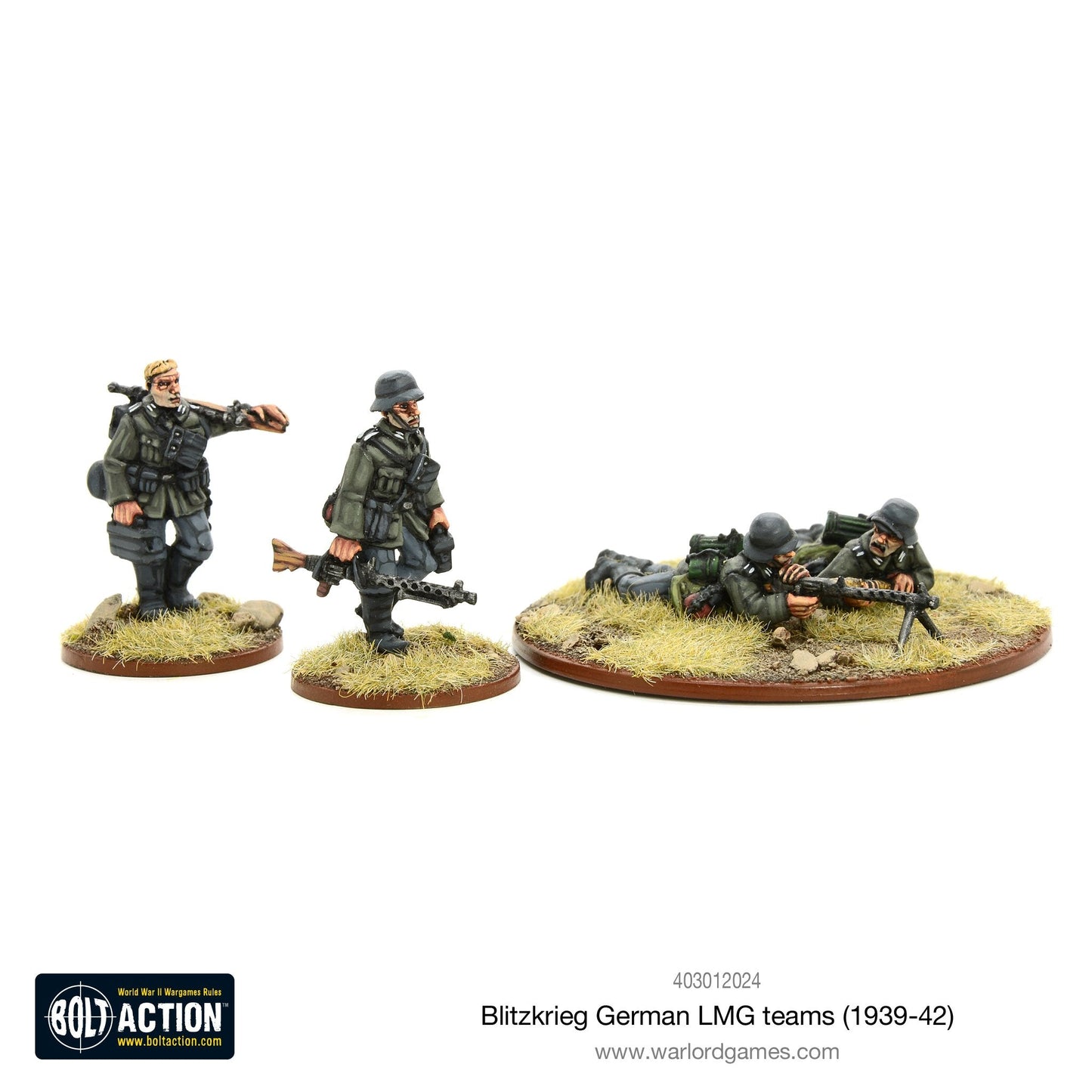 Bolt Action: German - Blitzkrieg German LMG teams (1939-42)