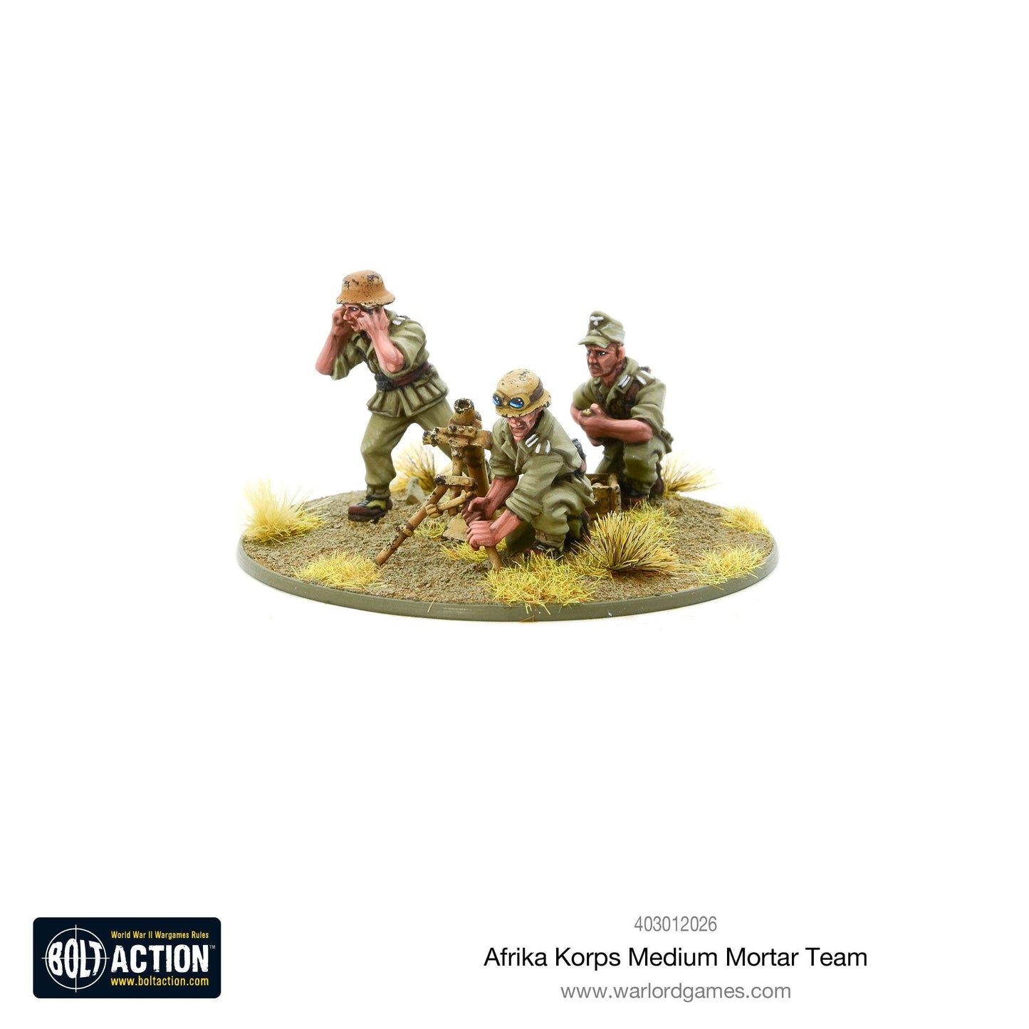 Bolt Action: German - Afrika Korps Medium Mortar Team