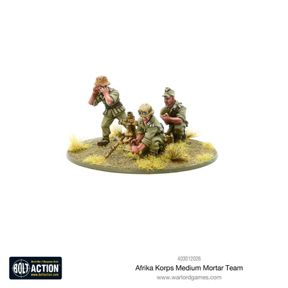 Bolt Action: German - Afrika Korps Medium Mortar Team