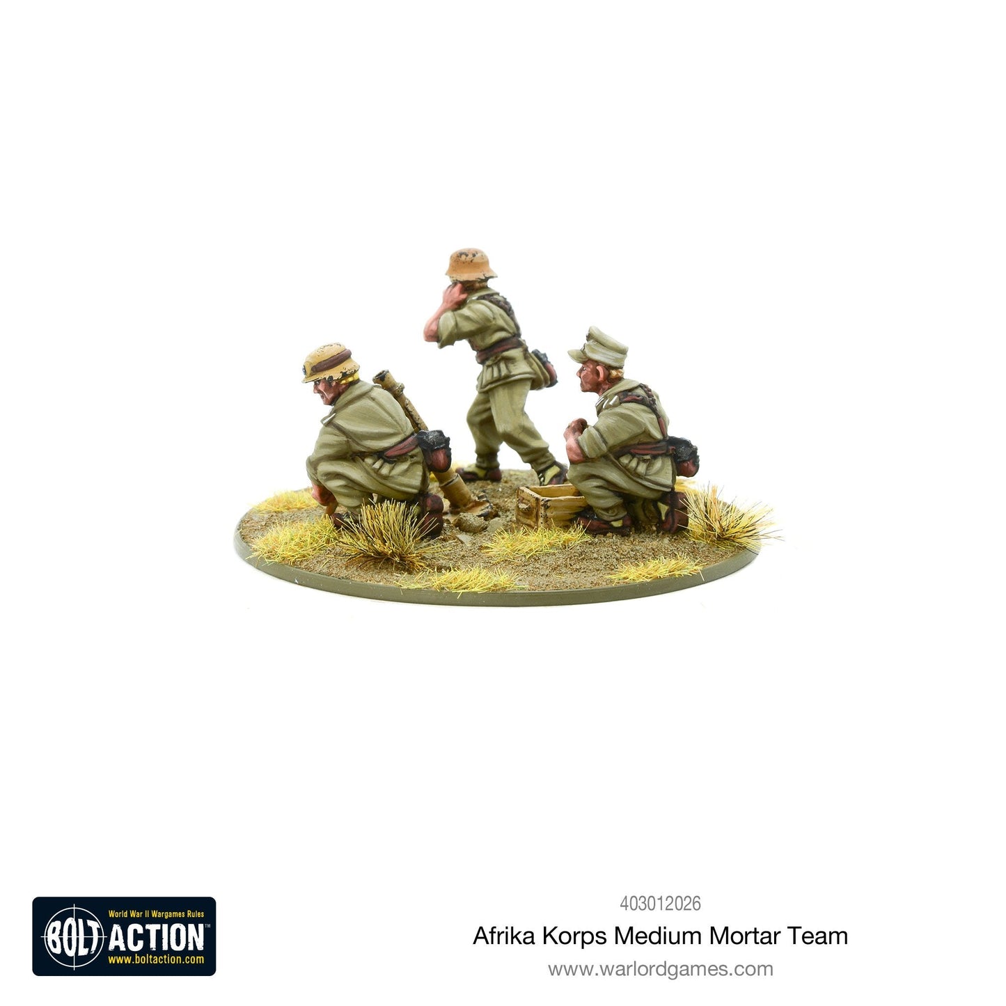 Bolt Action: German - Afrika Korps Medium Mortar Team