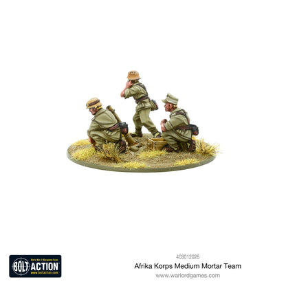 Bolt Action: German - Afrika Korps Medium Mortar Team