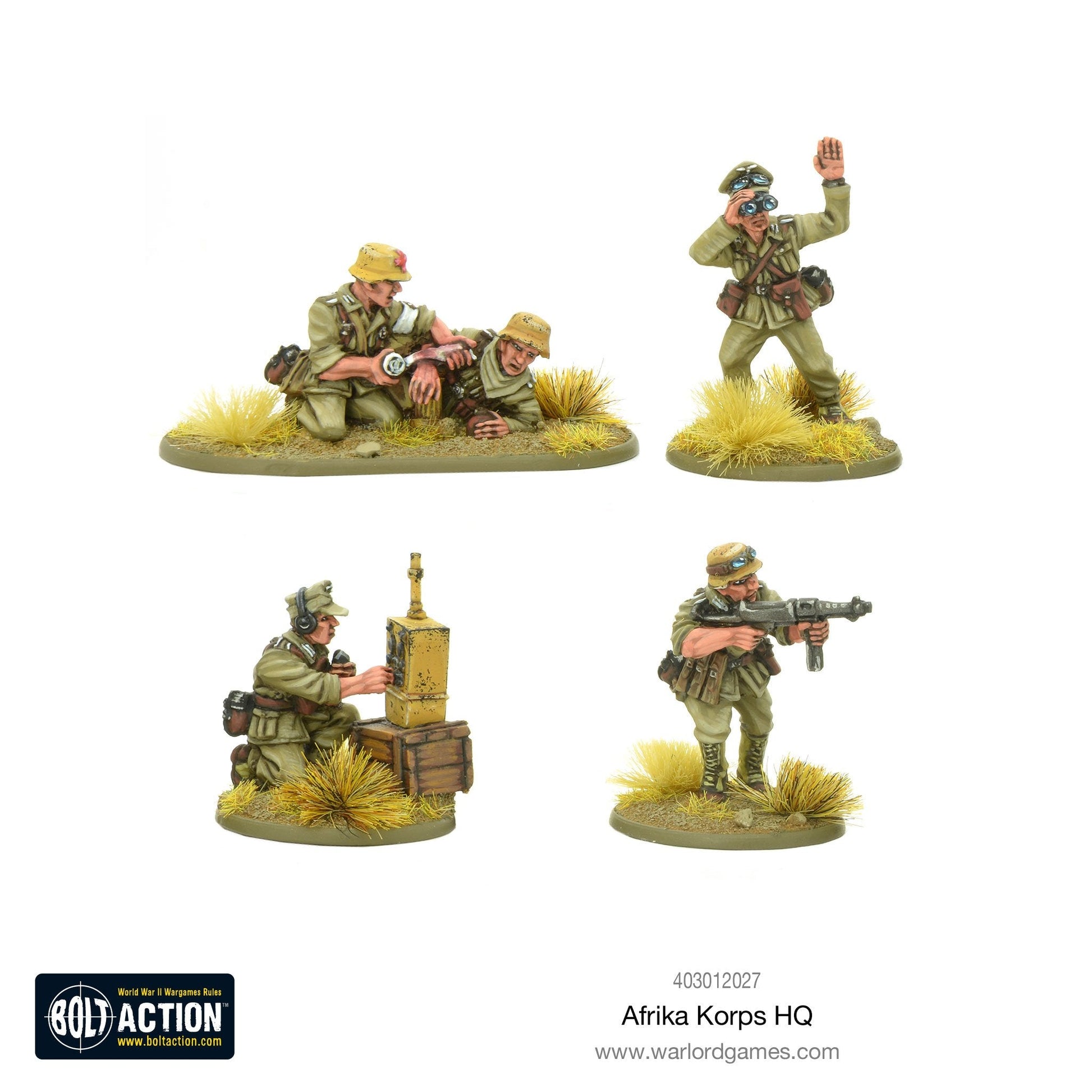 Bolt Action: German - Afrika Korps HQ