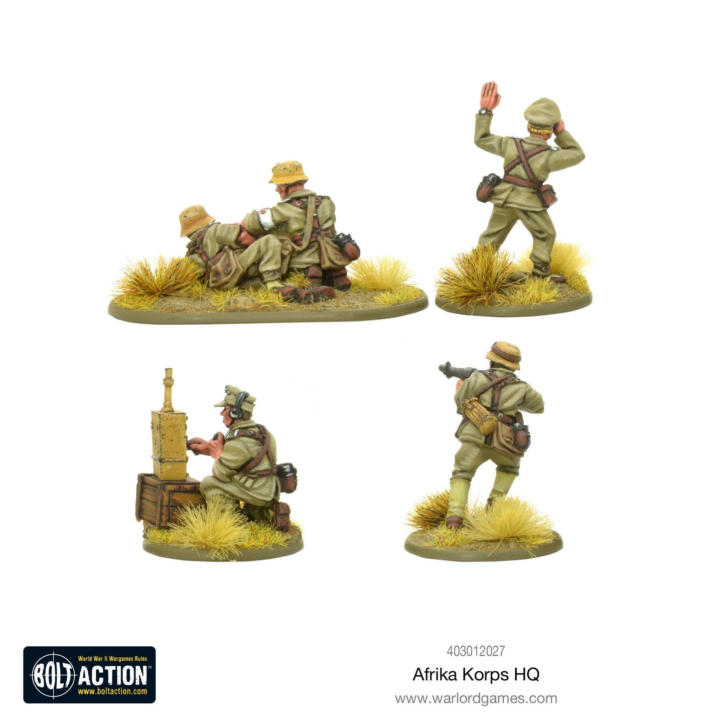 Bolt Action: German - Afrika Korps HQ